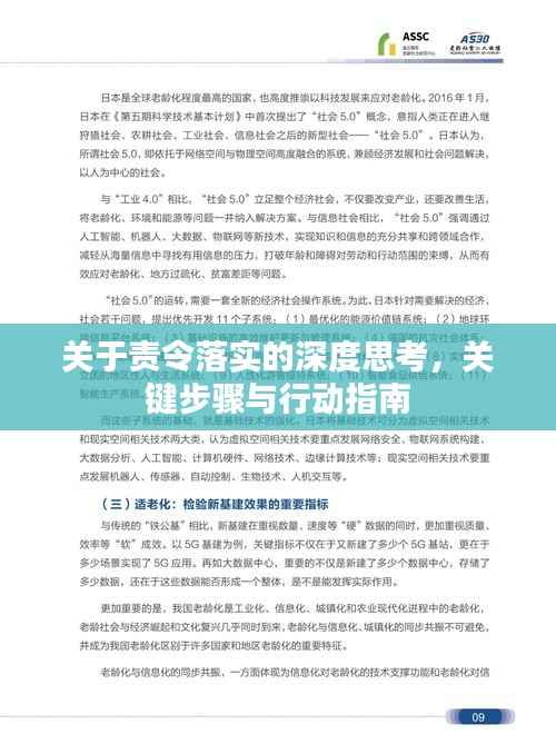 关于责令落实的深度思考,关键步骤与行动指南