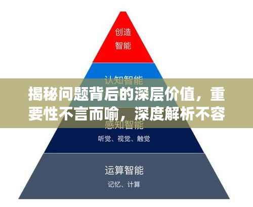 揭秘问题背后的深层价值，重要性不言而喻，深度解析不容错过